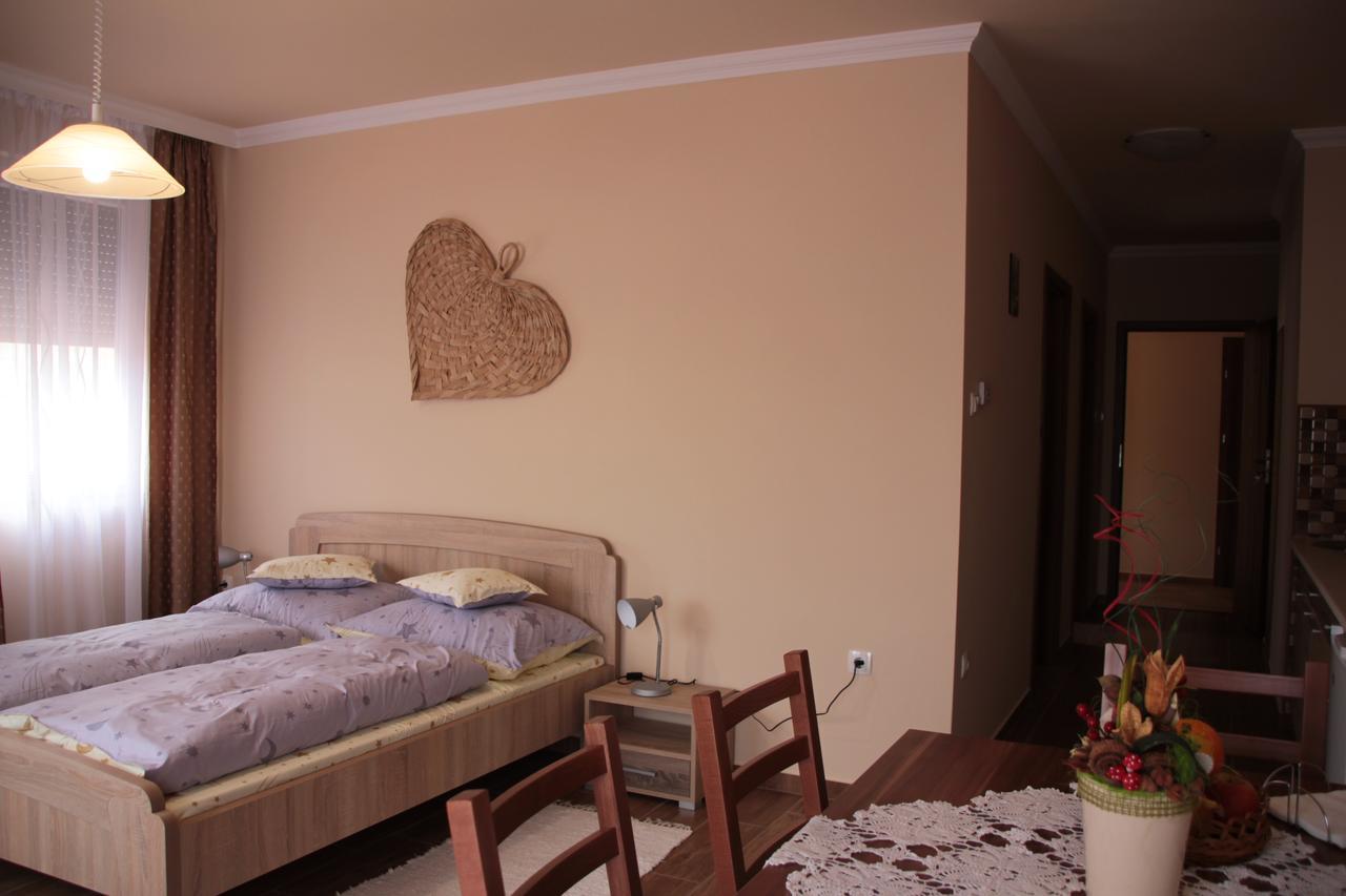 Imola Es Andrea Apartmanhaz 2 ハイデゥソボスロー エクステリア 写真